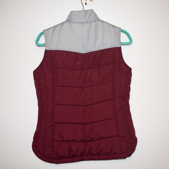 Texas A&M Vest Maroon Gray Unisex Logo New - Picture 2 of 5